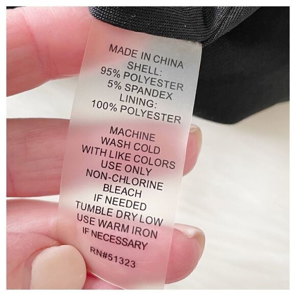 CHAUS Black & White Zebra Animal Print Cap Sleeve Sheath Career Dress Sz S - Picture 6 of 6